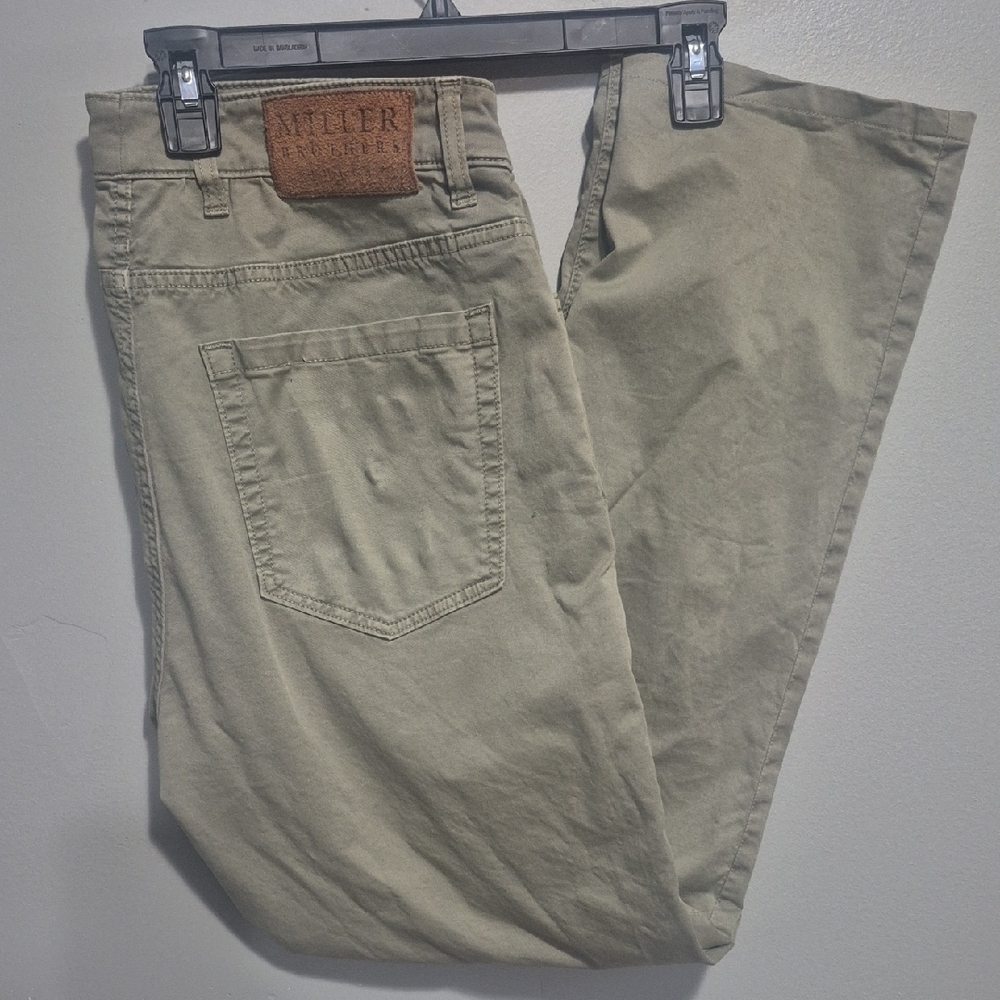 Miller Brothers 5-pocket, straight-leg pants 36x30
